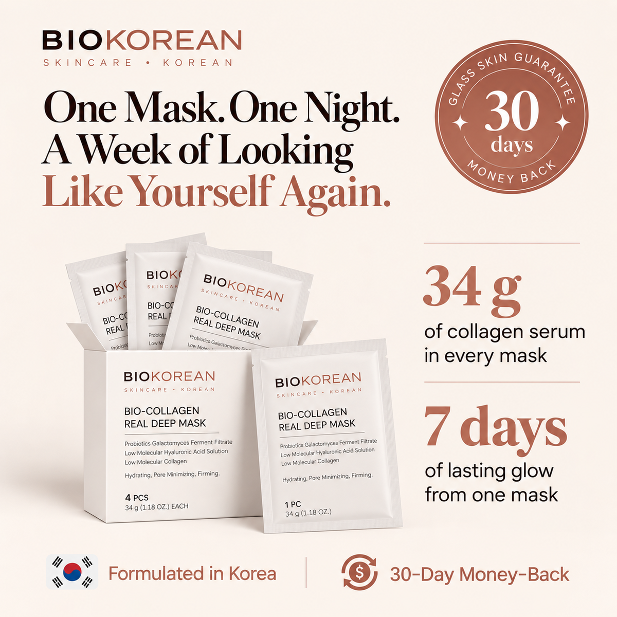 Bio-Collagen Real Deep Mask
